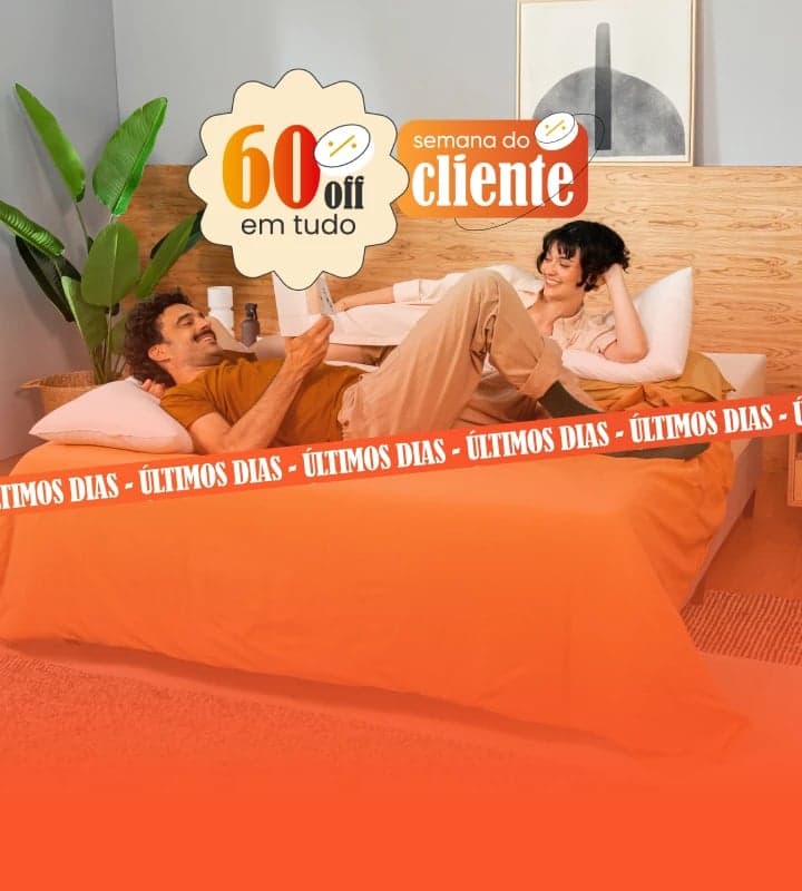 60% OFF EM TUDO